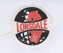 Lonsdale Boxing Gloves Vintage Embroidered Old Patch