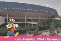 Los Angeles Memorial Sports Arena Boxing 1984 Olympic Games Postcard