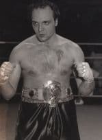 Lou Gent Streatham London Rare Boxing Boxer Media Photo