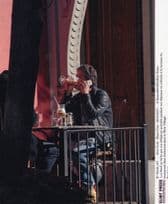 Lou Reed of The Velvet Underground at New York Bar 10x8 PB French Press Photo