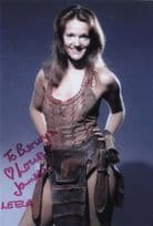 Louise Jameson as Leela Dr Doctor Who Original Hand Signed Photo