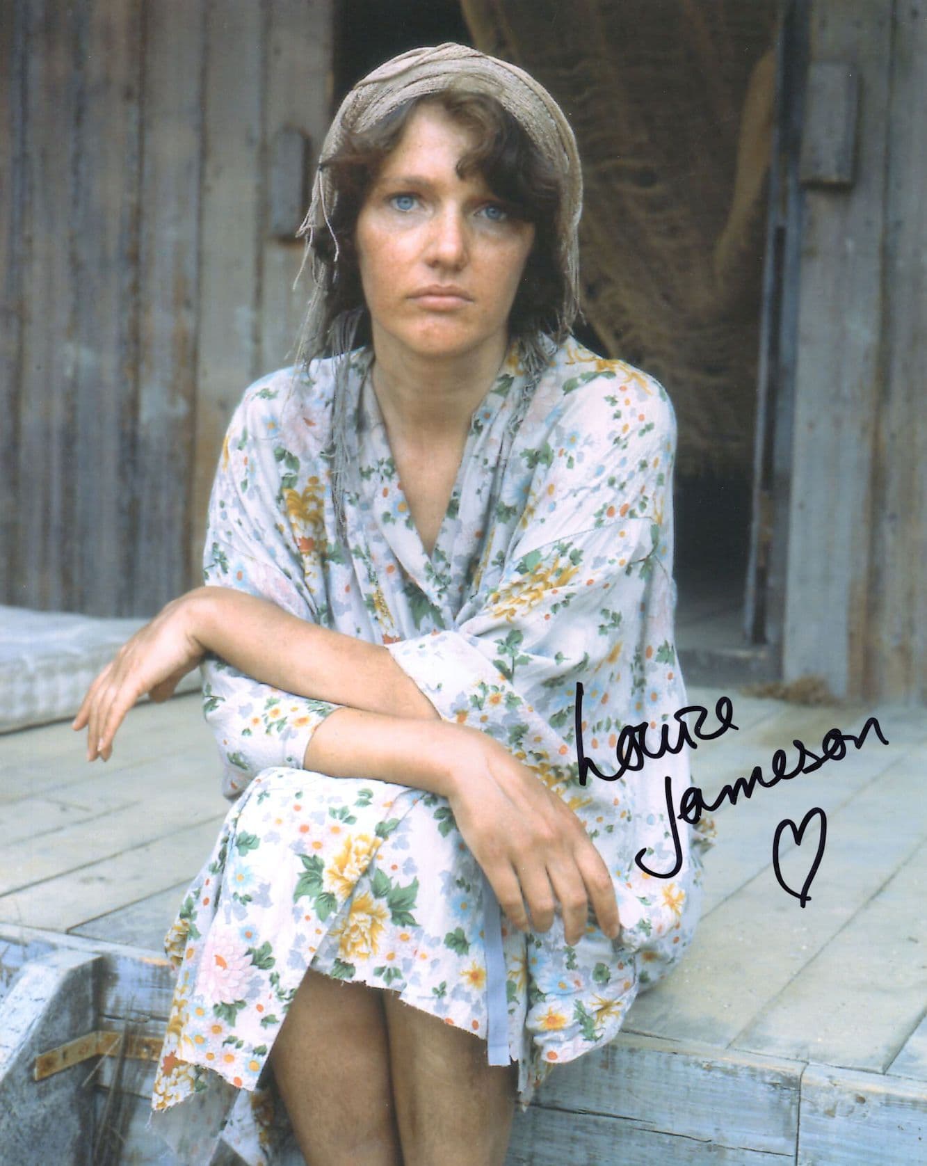 Louise Jameson Blanche Simmons in Tenko 10x8 Hand Signed Photo