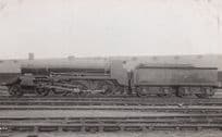 LSWR 499 Antique Train Real Photo Railway Postcard