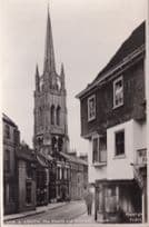 Lth Louth Oliver Cromwell's House Fish & Chips Lincolnshire RPC Postcard
