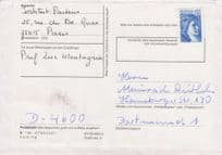 Luc Montagnier French Nobel Prize Scientist AIDS Hand Signed Card & Mailer