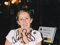 Lucy Benjamin Off Duty From The Bill Large Hand Signed Photo