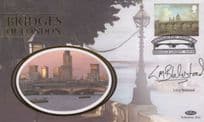 Lucy Blakstad Book Author BBC BAFTA Hand Signed London Bridge FDC
