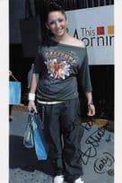 Lucy Jo Judson at This Morning ITV Show Studios 12x8 Hand Signed Photo