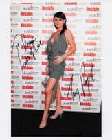 Lucy Pargeter Emmerdale 2004 Soap Awards Party 10x8 Hand Signed Photo