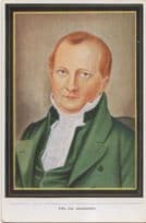 Ludwig Tieck German Poet Book Critic Old Painting Cigarette Card