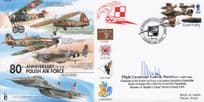 Ludwik Martel Polish WW2 Pilot Poland Ace Military Hand Signed FDC