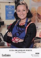 Luisa Bradshaw White as Tina Carter Eastenders Hand Signed Cast Photo