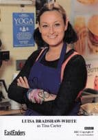 Luisa Bradshaw White Tina Carter Eastenders Hand Signed Cast Photo