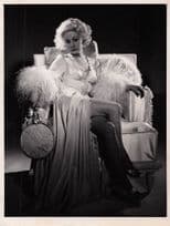 Lulu as Jean Harlow Vintage 1970 Sexy Large Press Photo