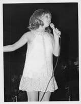 Lulu At Glasgow Scottish Nightclub in 1967 Vintage Rare Press Photo