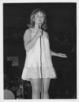 Lulu At Glasgow Scottish Nightclub Sept 1967 Vintage Rare Press Photo