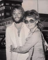 Lulu Maurice Gibb The Bee Gees 1973 Divorce 9x7 Vintage Press Photo