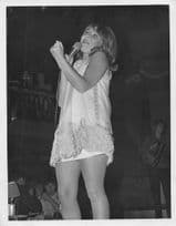 Lulu Singing Glasgow Scottish Nightclub in 1967 Vintage Rare Press Photo