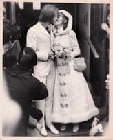 Lulu The Bee Gees Wedding Buckinghamshire Church 10x8 Press Photo