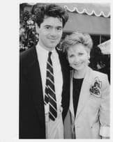 Lulu With Hairdresser Husband John Frieda 9x7 Vintage Press Photo