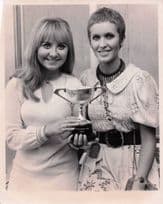 Lulu With Julie Driscoll 1968 Melody Maker Newspaper Award Press Photo