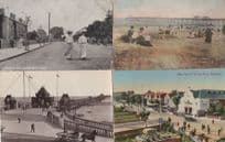 Lumley Road Posh Ladies Fashion Skegness 4x Old Postcard s