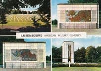 Luxembourg American Military Cemetery Postcard