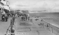 Lyons Maid Ice Cream Sign Old Fashions Lyme Regis Beach Dorset Postcard