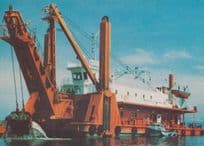 MA Berghavn Norway Mudboat Postcard