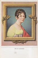 Madame De Lefebvre Duchess Of Danzig German Painting Cigarette Card