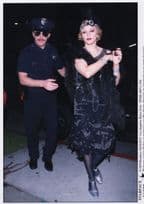 Madonna & Guy Richie In Police Costume 8x6 PB French Press Photo