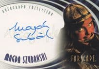 Magda Szubanski Farscape Hand Signed Autograph Card Photo