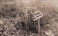 Malaya Sakais Tribe Animal Hunting Trap Old Photo Postcard