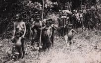 Malaya Tribe Risque Antique Very Creased Worn Real Photo Postcard