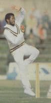 Malcolm Marshall Worlds Greatest Cricketer Rare Photo Collectors Cigarette Card
