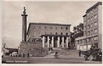 Man Watching Bicycle Walking Into Lorry at Sjofartsmuseet Goteborg Sweden Old Postcard