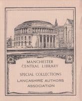 Manchester Reference Library Lancashire Book Authors Old Ephemera