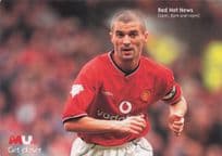 Manchester United FC Football Club TV Rare Postcard