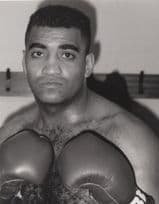 Manny Burgo North Shields Tyne & Wear Boxer Rare Boxing Photo