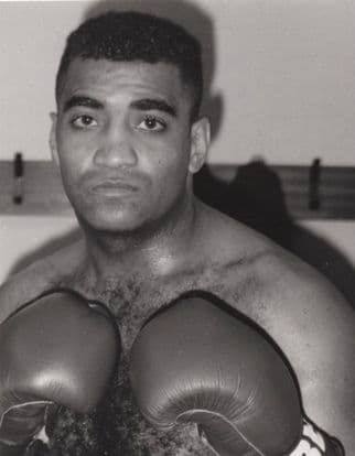 Manny Burgo North Shields Tyne & Wear Boxer Rare Boxing Photo