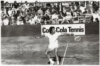 Manuel Orantes of Spain Bournemouth 1974 Tennis Championship Press Photo