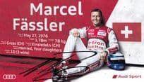 Marcel Fassler Audi Motor Racing Hand Signed Photo