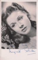 Margaret Johnston Historic Australian Film Actress Hand Signed Photo