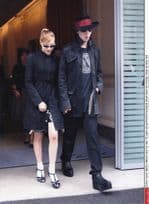 Marilyn Manson Catching Eurostar Train 10x8 French Press Photo