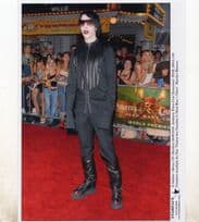 Marilyn Manson in Disneyland 8x6 PB French Press Photo