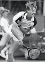 Mark Petchy Tennis Wimbledon Junior Grass Court 1986 Large Press Photo