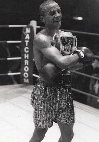 Mark Reefer Of Bethnal Green Boxer York Hall Victory Boxing Photo