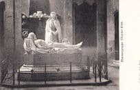 Marmongruppe Munster Bern Munsterbern Statue Monument Swiss Old Antique Postcard