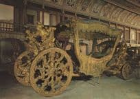 Marquis De Fontes A Rome XVIII Embassy State Coach Carriage Postcard