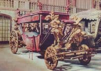 Marquis De Fontes Marques Coach Portugal Carriage Museu Postcard